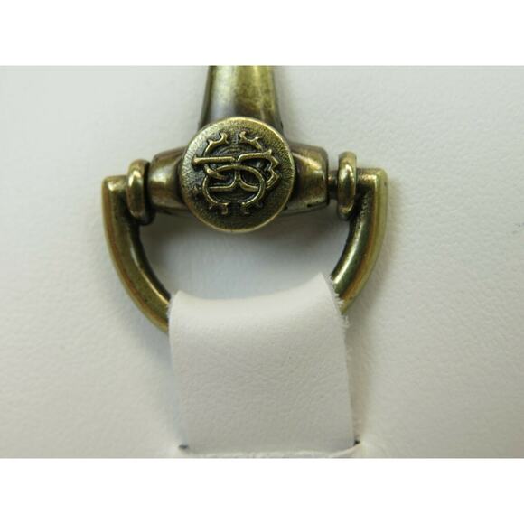ROBERTO CAVALLI WHITE LEATHER SUEDE ANTIQUE SILVER LOGO SANDAL SLIDES 42/9 ITALY main image 7